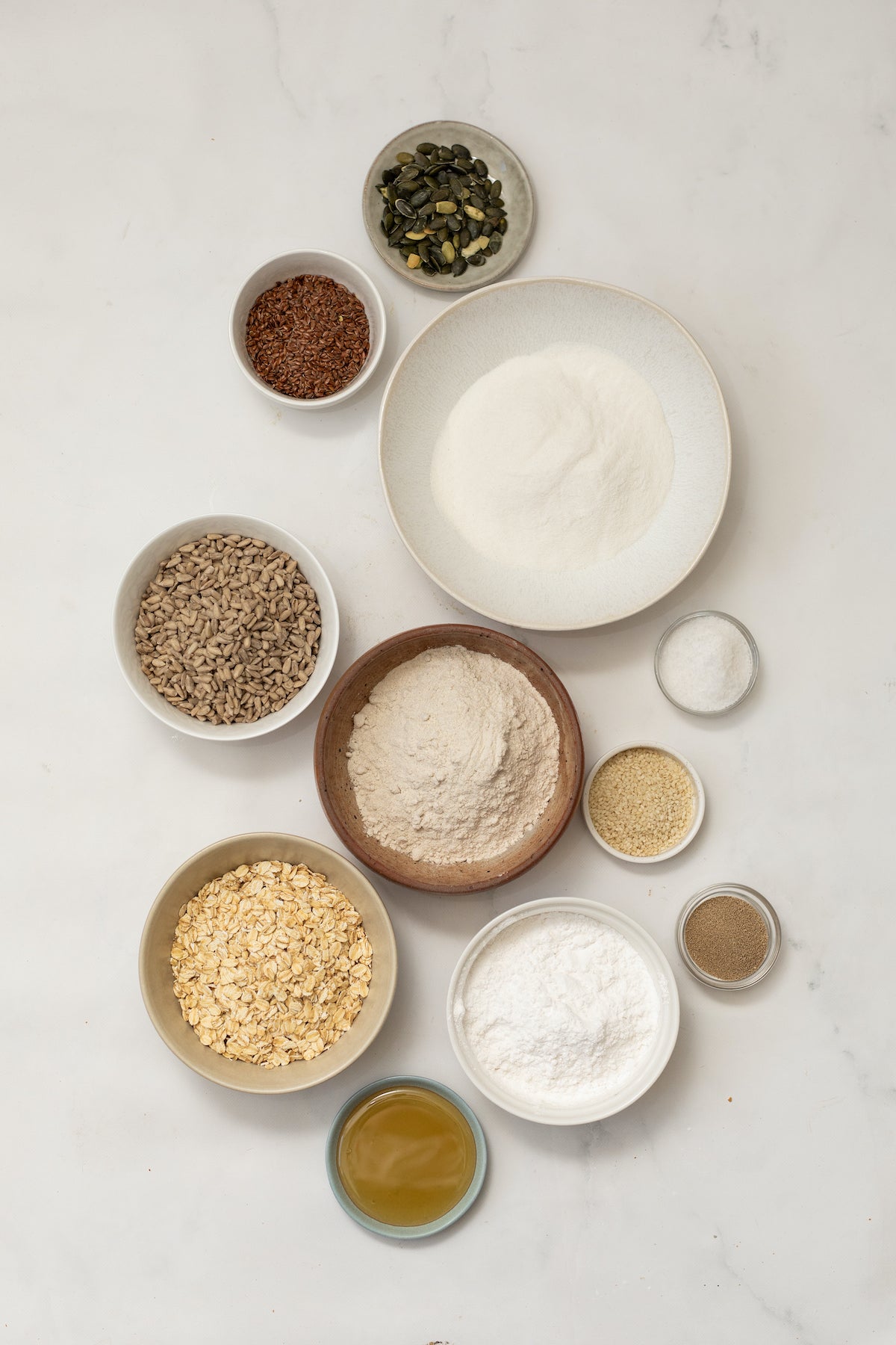 bakproducten en ingrediënten